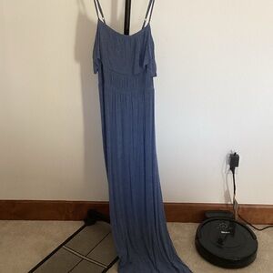 Splendid Blue Maxi Dress medium